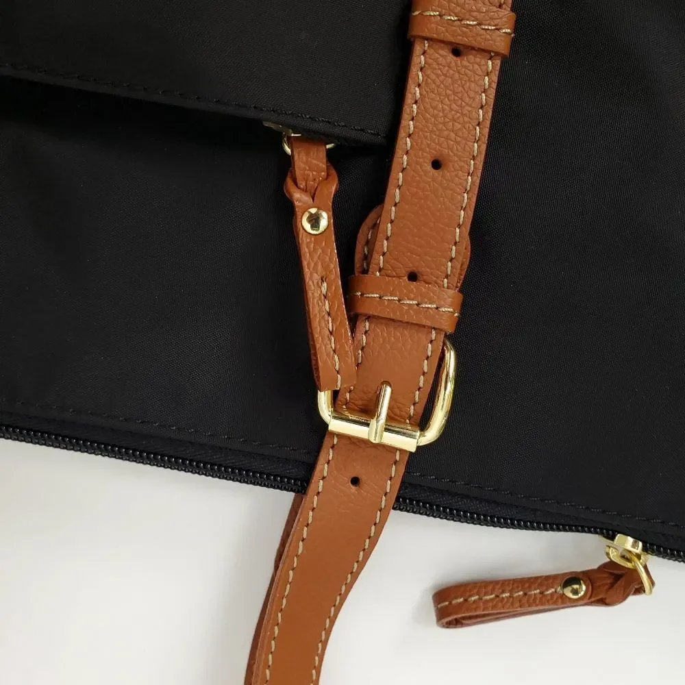 NWT BRIC'S X Medium Waterproof Shopping Nylon Tote Bag With Crossbody Bag - Picture 5 of 9